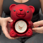 Eternal Rose Bear with Engraved Necklace